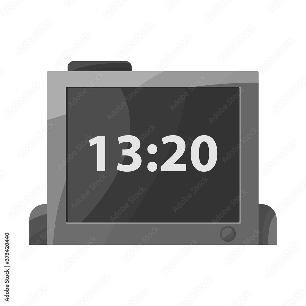 Vector illustration of clock and timer sign. Web element of clock and reminder stock symbol for web. Vector illustration of clock and timer sign. Web element of clock and reminder stock symbol for web.