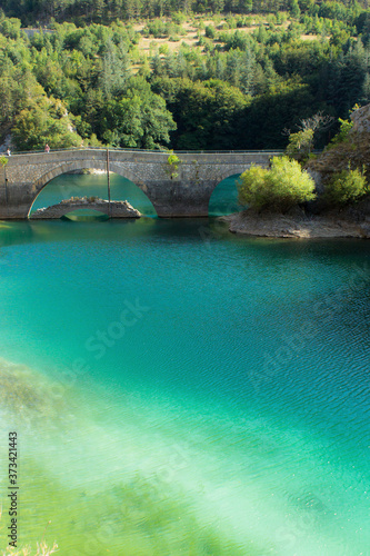 lake of San Domenico in Abruzzo © antomat