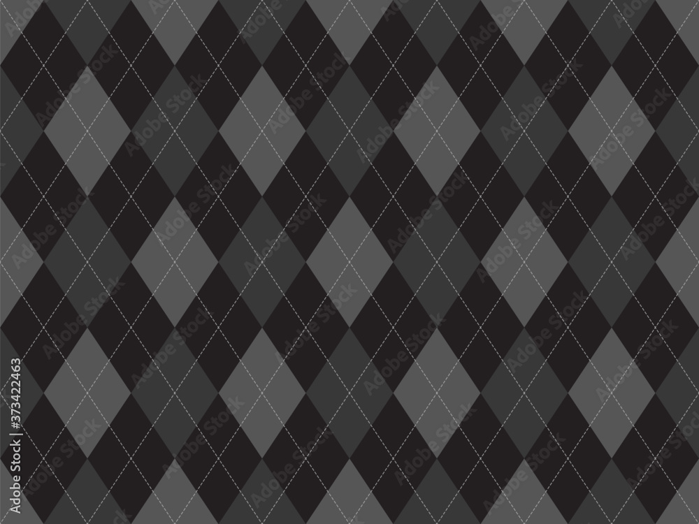 Argyle pattern seamless. Fabric texture background. Classic argill vector ornament