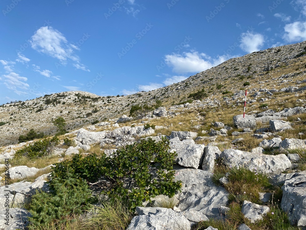 Svilaja mountain in Croatia landscape