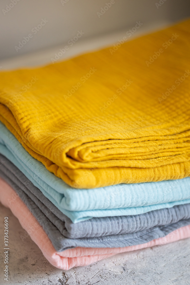 baby newborn blankets on white background. baby newborn blankets on white background.