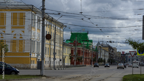 street in the city