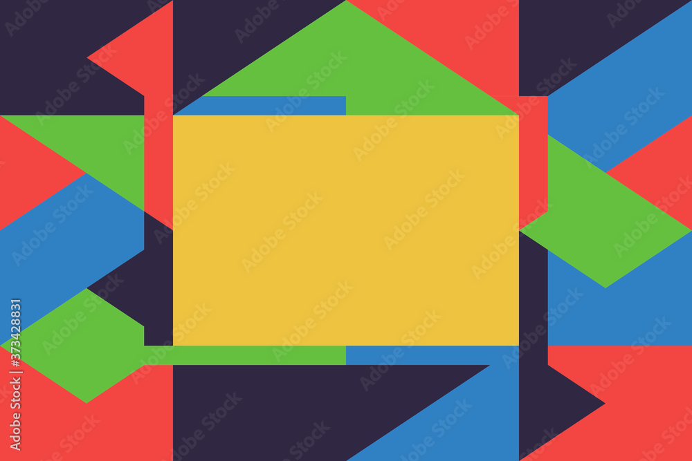 Color geometric design, vector background.Eps10 Illustration.