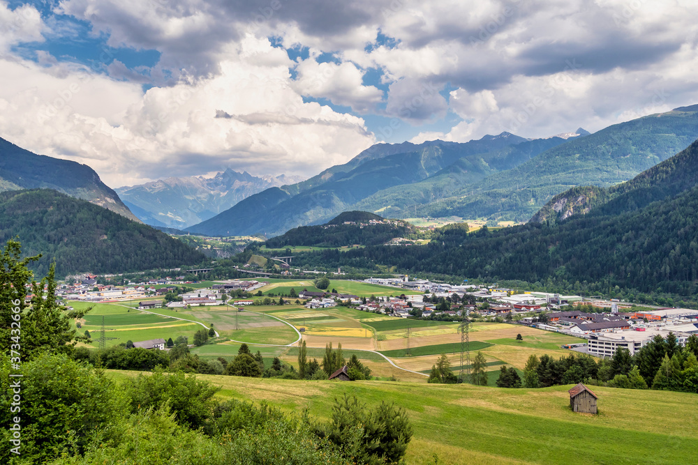 Town of Imst in Tirol, Austria, Europe