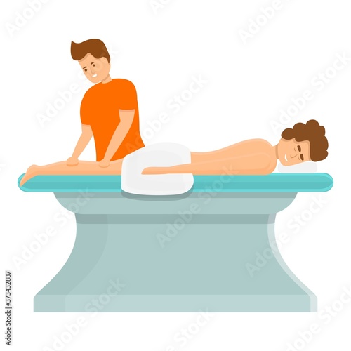 Legs massagist icon. Cartoon of legs massagist vector icon for web design isolated on white background