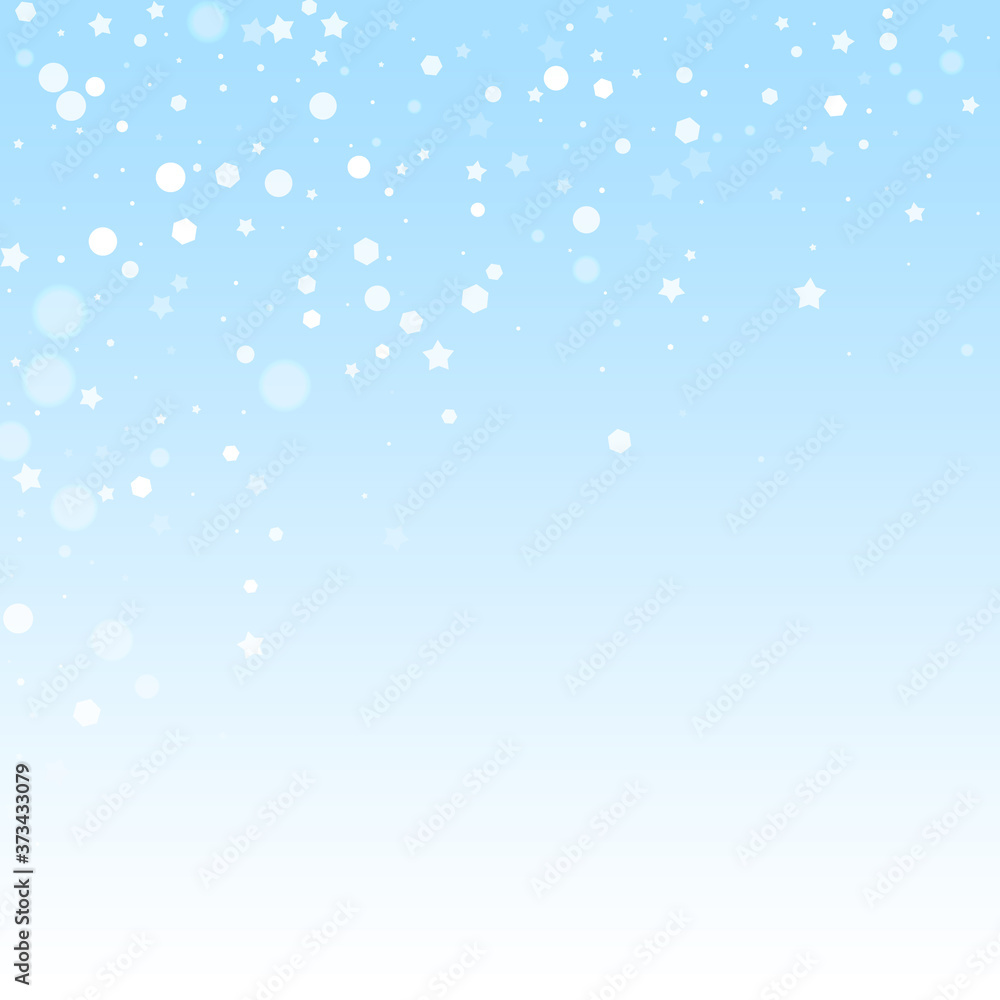 Magic stars random Christmas background. Subtle fl Magic stars random Christmas background. Subtle fl