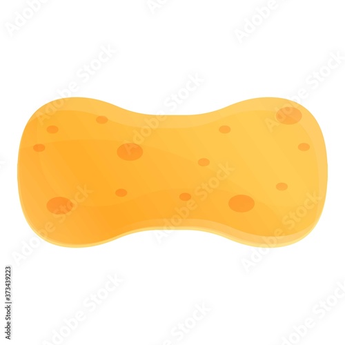 Aromatic washcloth icon. Cartoon of aromatic washcloth vector icon for web design isolated on white background