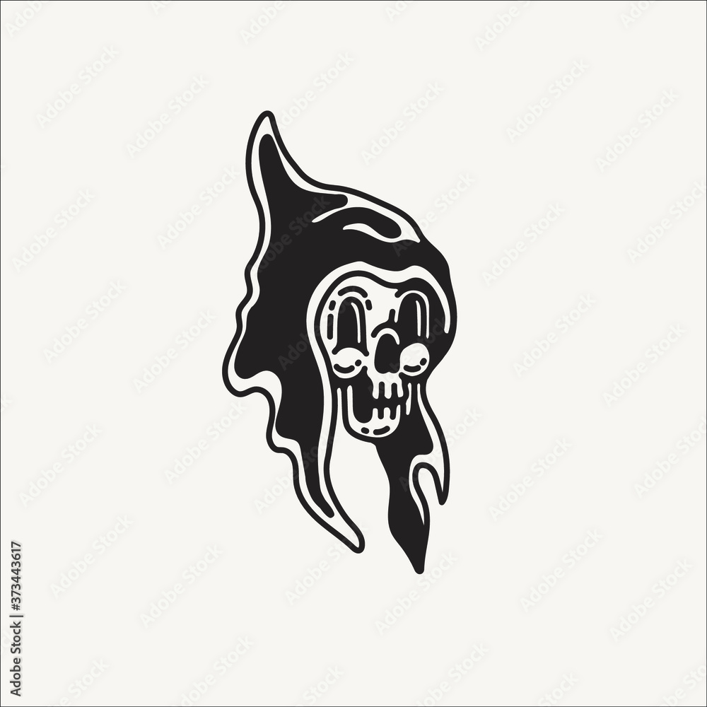 skull head graphic design elements.halloween black and white illustration clip art element with dead scary skeleton head. spooky trick or treat graveyard clipart resources for logo design or patterns skull head graphic design elements.halloween black and white illustration clip art element with dead scary skeleton head. spooky trick or treat graveyard clipart resources for logo design or patterns