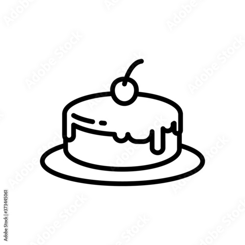 Cake icon design template