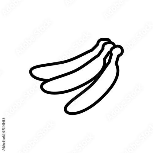 Banana icon design template