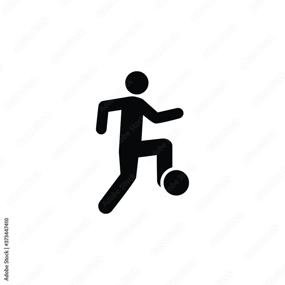 Soccer icon design template