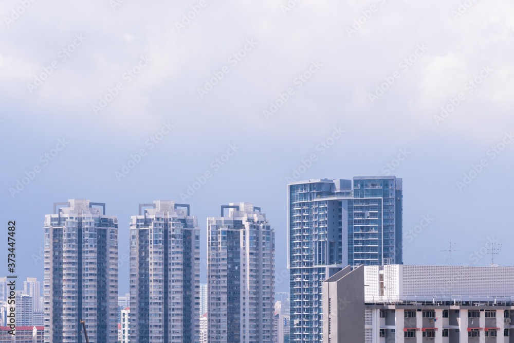 10 October 2019, Singapore, Singapore: Buildings Around Lavender Area, Singapore.