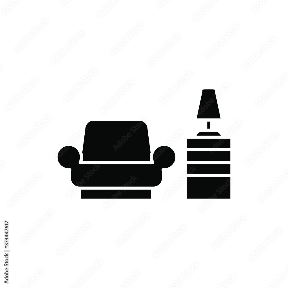 Sofa icon design template Sofa icon design template
