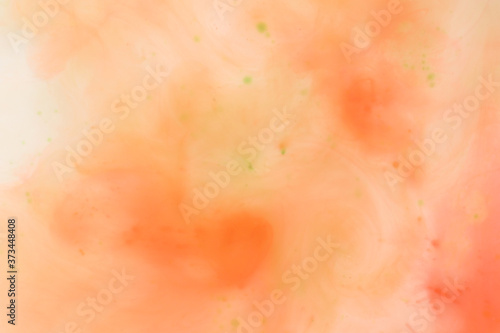 coral orange and red water colours background