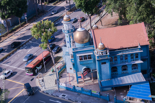 16 October 2019, Singapore, Singapore: Malabar Mosque Near Lavender Area at Singapore. © danviewfinder