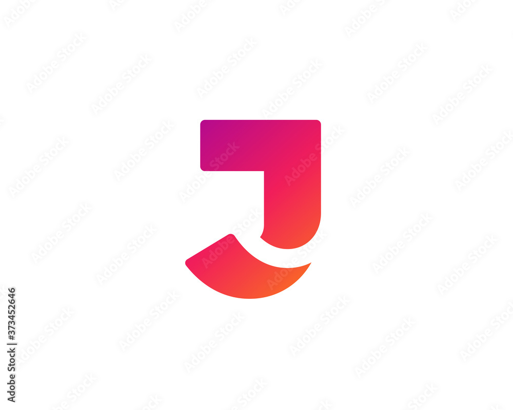 Letter J logo icon design template elements Letter J logo icon design template elements