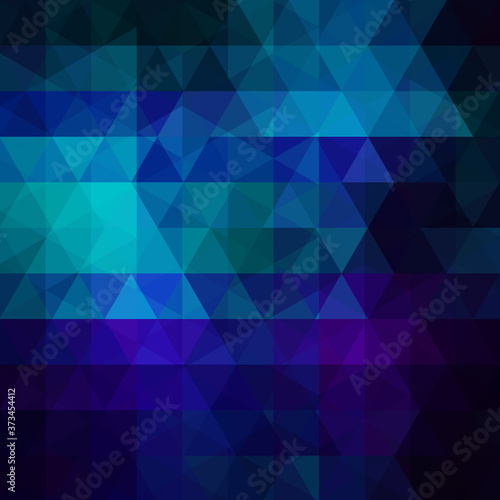 Geometric pattern, triangles vector background in цвет and