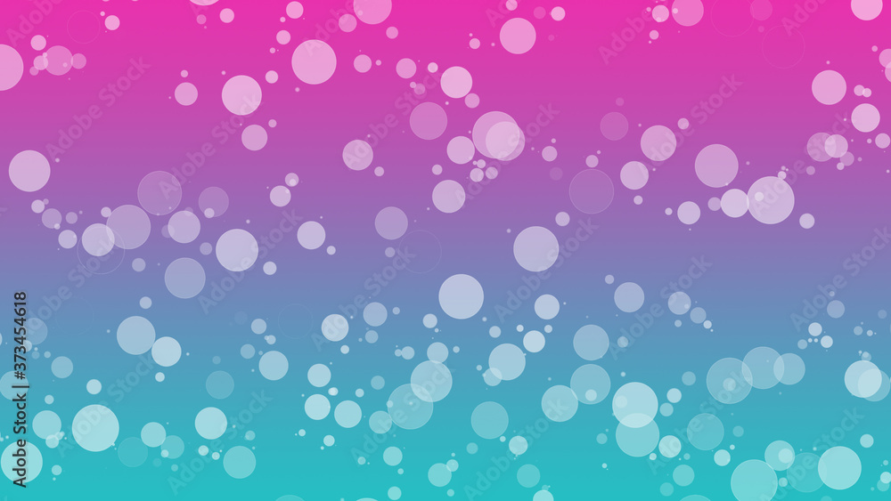 Gradient background bokeh pink and blue. Background for design and text. Blurred design for web site. Website pattern, banner header or sidebar graphic art image