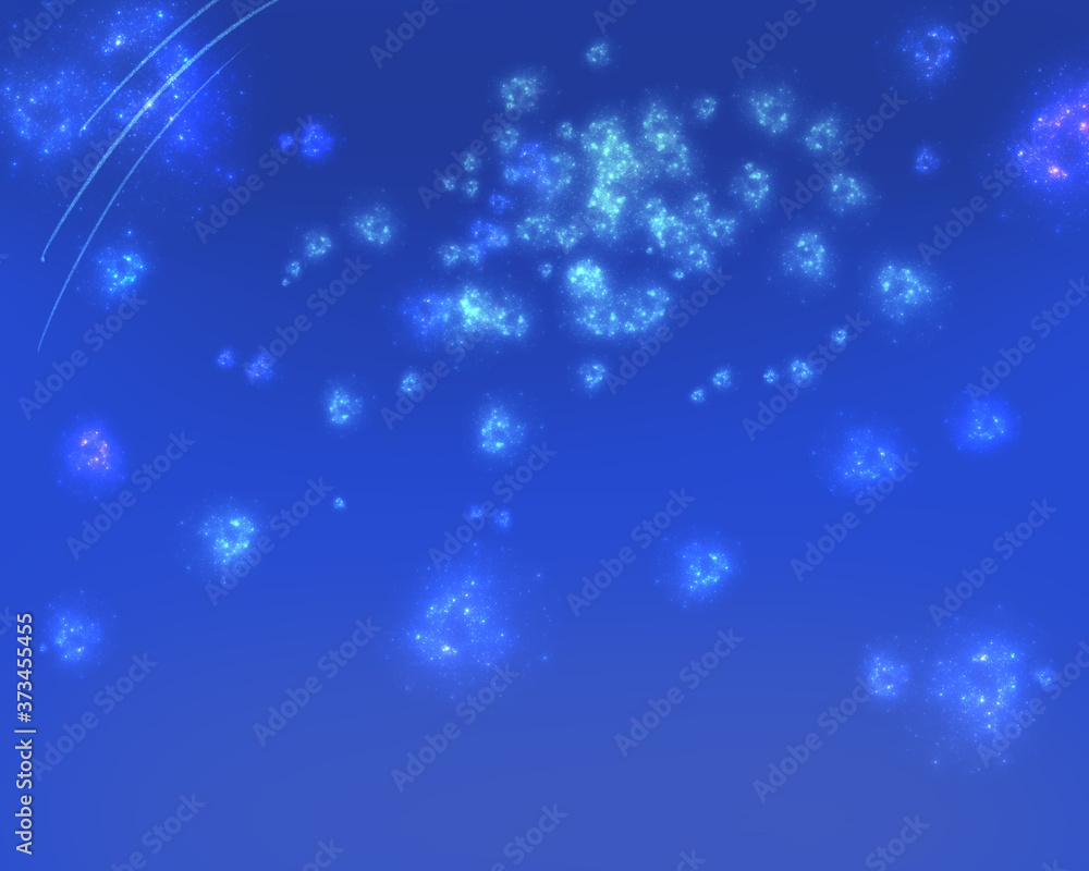星空の背景イラスト 星空の背景イラスト