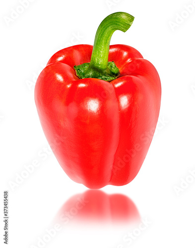 Pepper isolated on white background