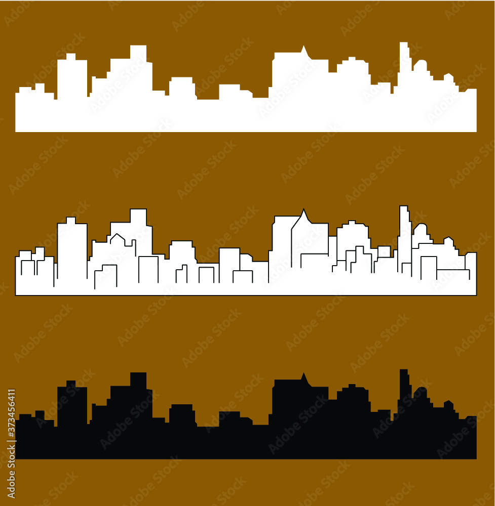 Springfield, Illinois ( city silhouette )