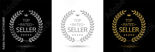 Top rated seller wreath label set