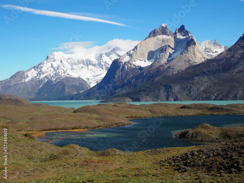 Cerro Paine Grade in Torre del Paine National Park in Patagonia