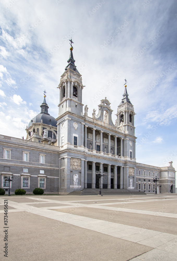 Cathedral Almudena in Madrid, Spain