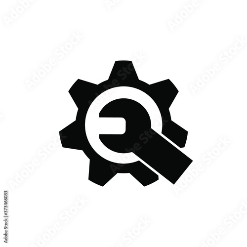 Service icon design template