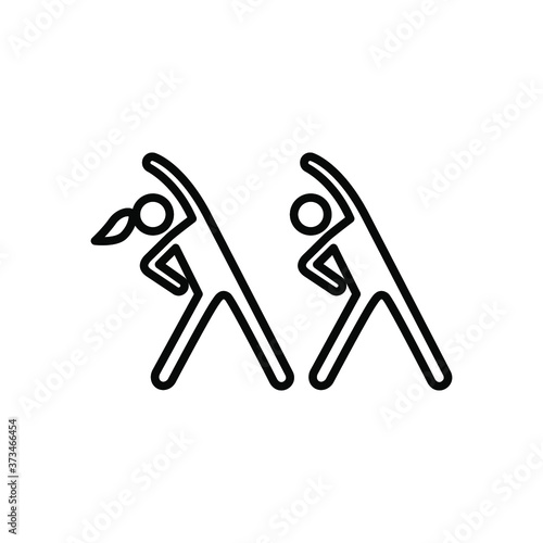 Wellness icon design template