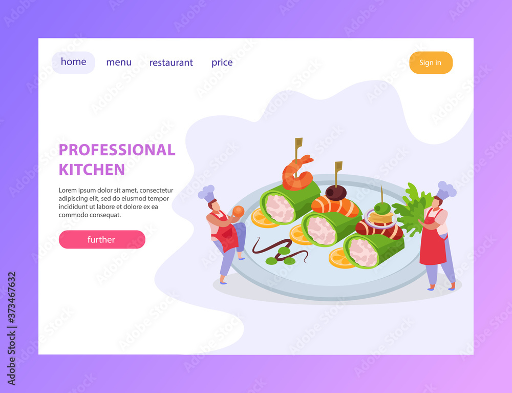 Pro Kitchen Landing Page Pro Kitchen Landing Page