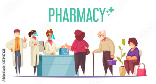  Pharmacy Business Concept