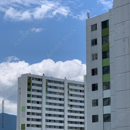 apartment and cloud