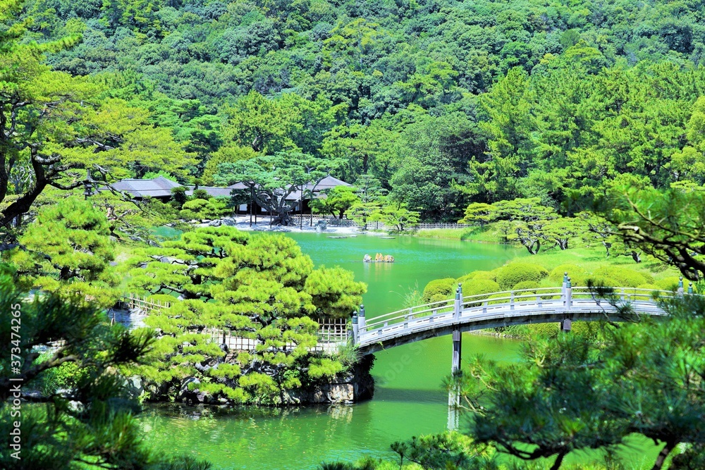 高松市・栗林公園 高松市・栗林公園