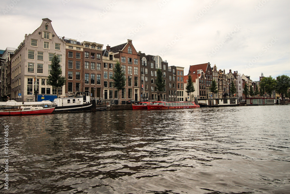 Amstelufer in Amsterdam