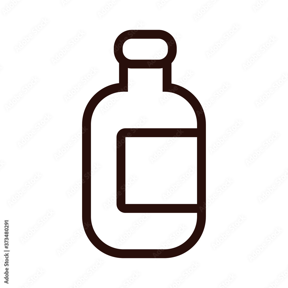 beer bottle line style icon beer bottle line style icon