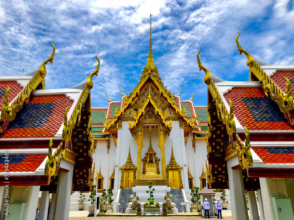 The Grand Palace in Bangkok, Thailand 