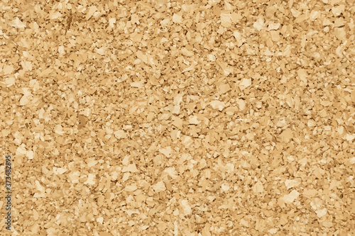 Brown yellow color of cork textured background (Vector)