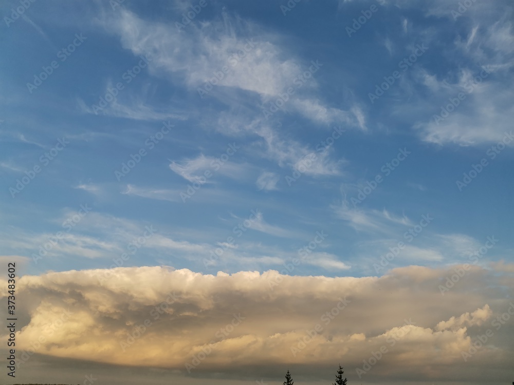 the sky and clouds the sky and clouds