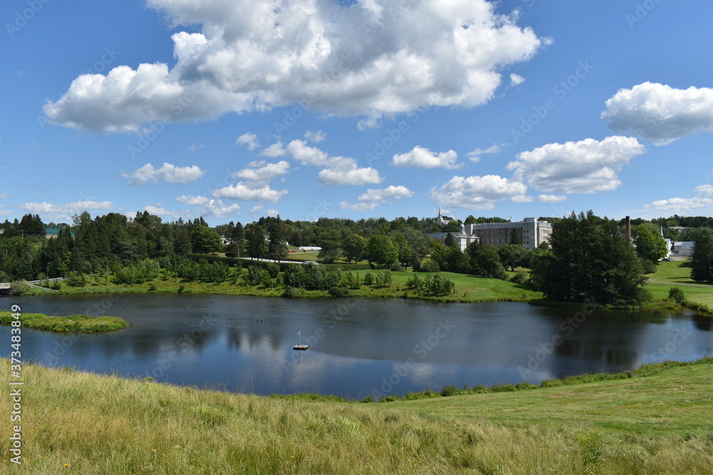 The sisters' pond, Saint-Damien, Quebec