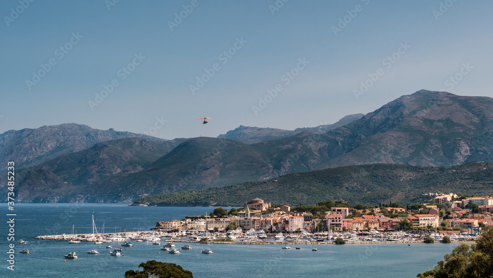 Flying  boat at Saint Florent in Corsica