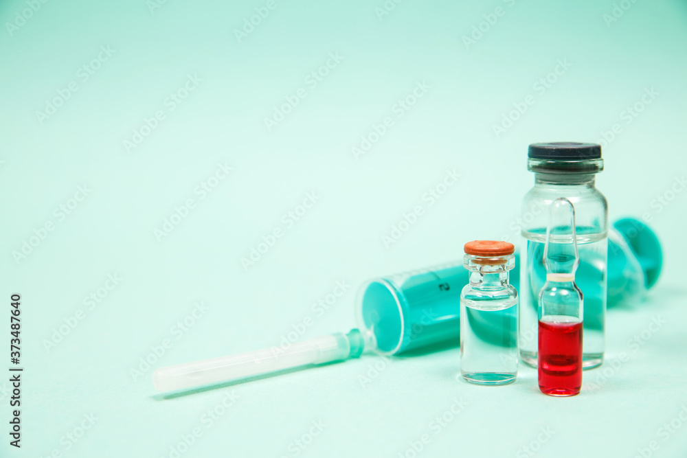 Medical Vaccine vial hypodermic injection treatment disease care Medical Vaccine vial hypodermic injection treatment disease care