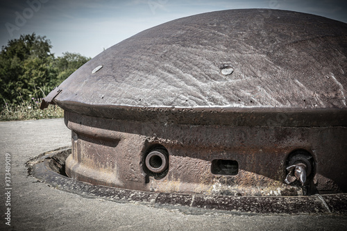 Photos Fort turret from the great war partly destroyed