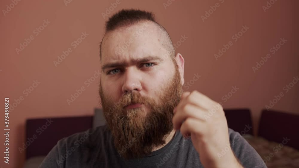 Man make fun haircut at home because of covid Man make fun haircut at home because of covid