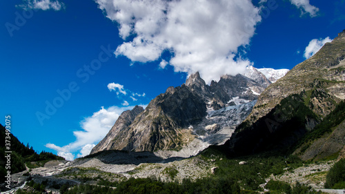 Alps Mountain Range in Switzerland