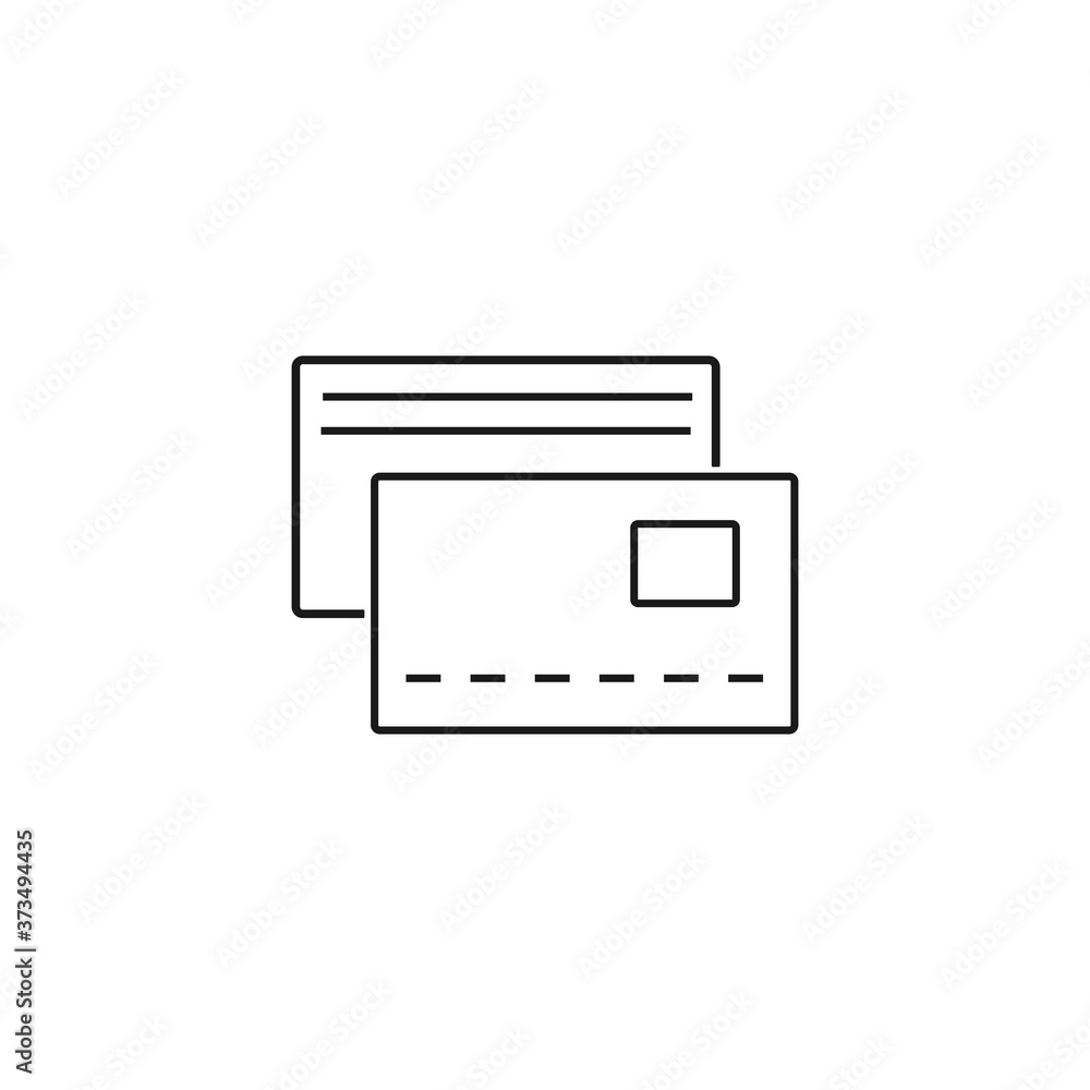 vector illustration of a credit card vector illustration of a credit card