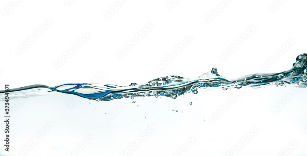Abstract water wave splash isolated on white background. Abstract water wave splash isolated on white background.