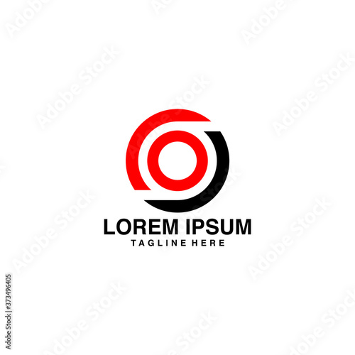 Abstract Circle Logo Vector Illustration Icon