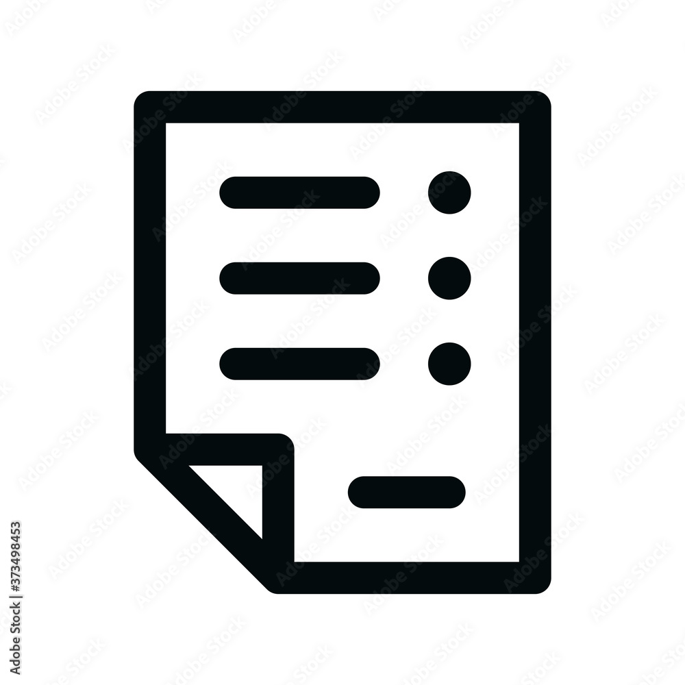 Bill isolated icon, bank invoice payment outline vector icon with editable stroke Bill isolated icon, bank invoice payment outline vector icon with editable stroke