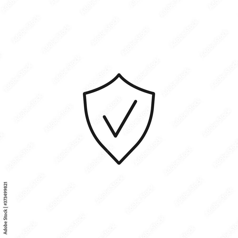vector shield icon vector shield icon